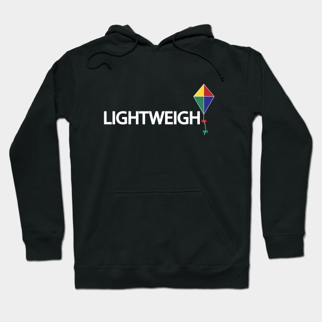 Lightweight being lightweight typography design Hoodie by DinaShalash